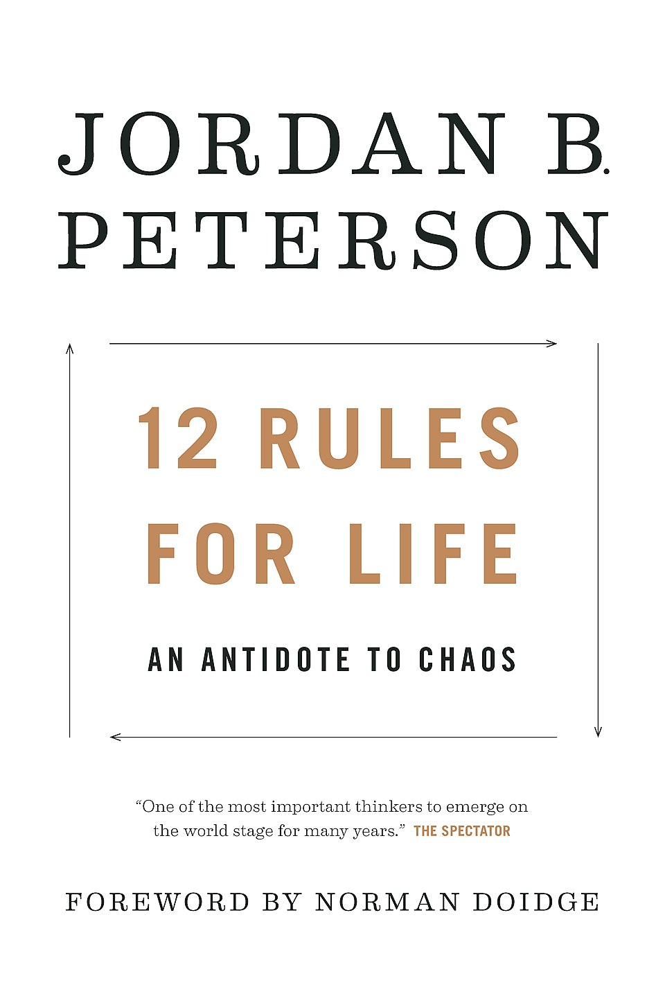 Cover of 12 Rules for Life by Jordan Peterson